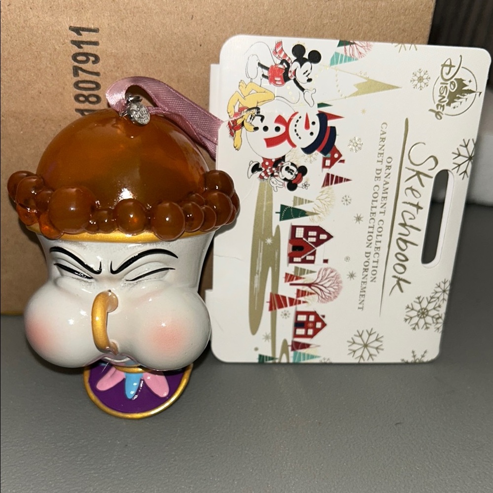Disney Beauty and the Beast “Chip” Sketchbook Ornament